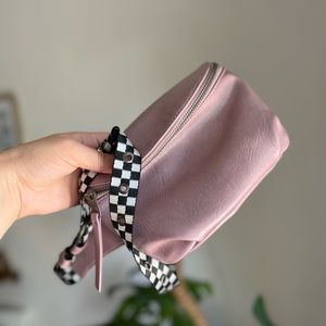 Universal Threads purple and checkered fanny pack